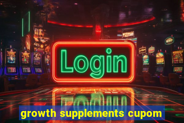 growth supplements cupom